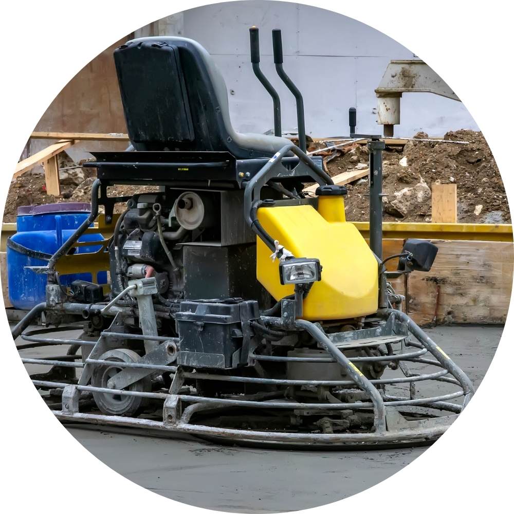 betonvloer vlindermachine